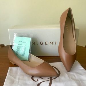M. Gemi Pointed Toe Flats, The Fortuna, 5, NWB